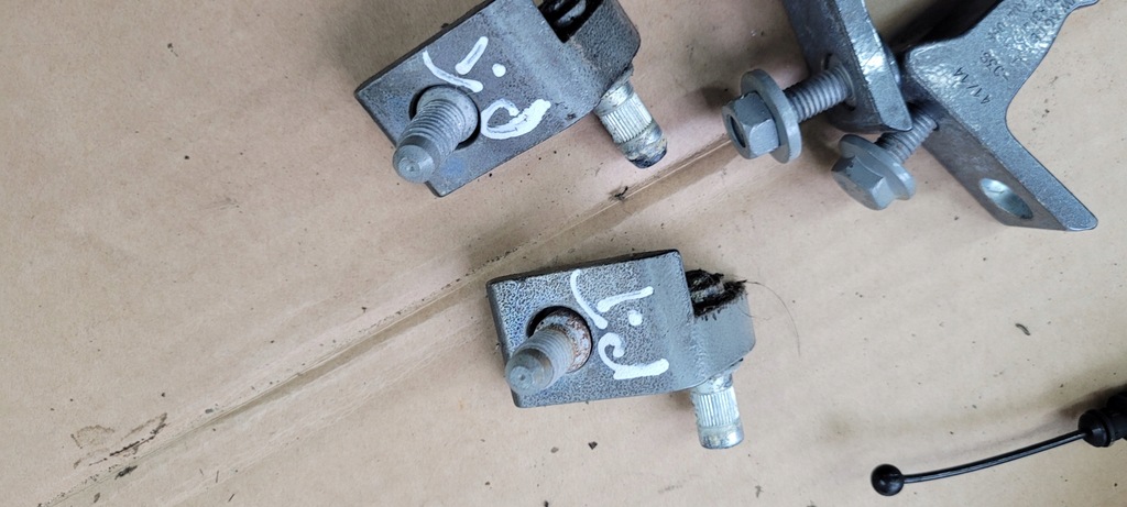 фото №10, A6 c7 4g s6 петля петлі двері праве правий задня lz7s