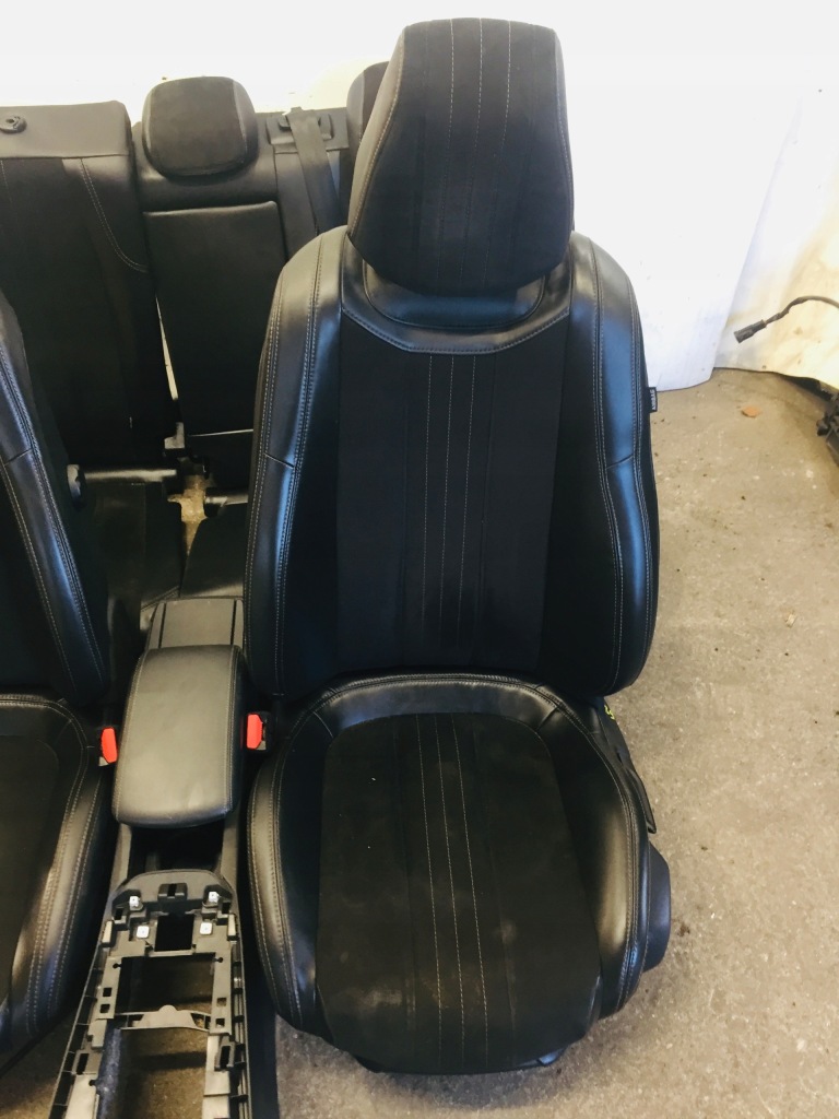 фото №6, Заднее сиденье ремни сиденья обшивки peugeot 308 ii t9 sw kombi полукожа zamszyk #139