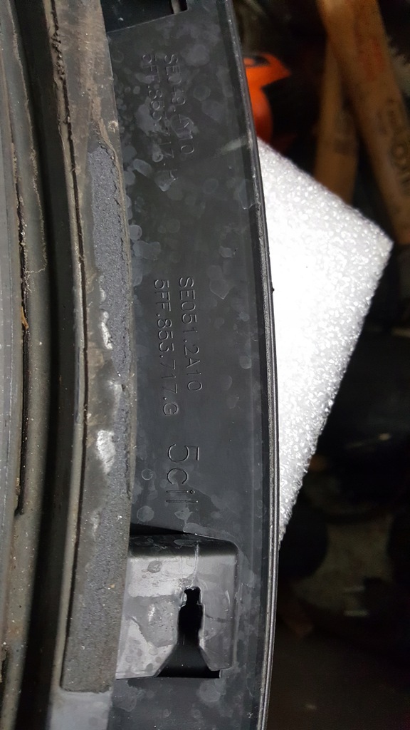 фото №14, Молдинг крила лівий перед cupra formentor 5ff853717g демонтаж