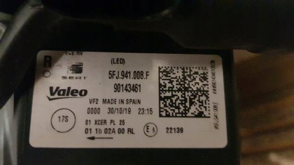 фото №13, Seat tarraco full led лампа передняя перед правая