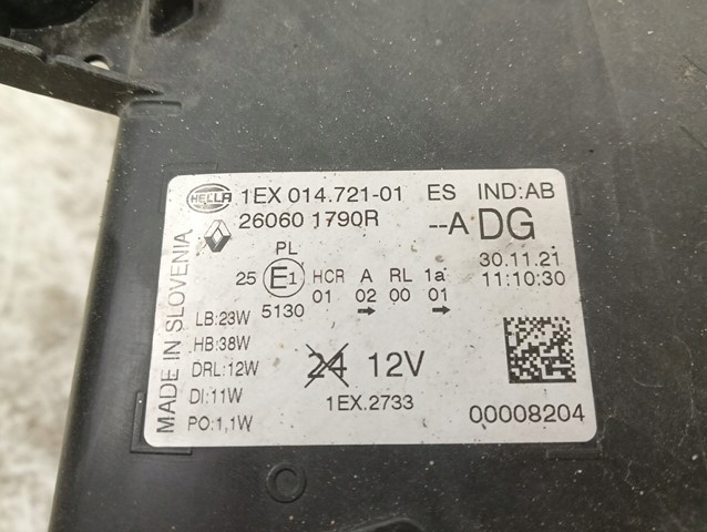 фото №5, Лампа ліва лівий full led renault trafic iv 4 21-