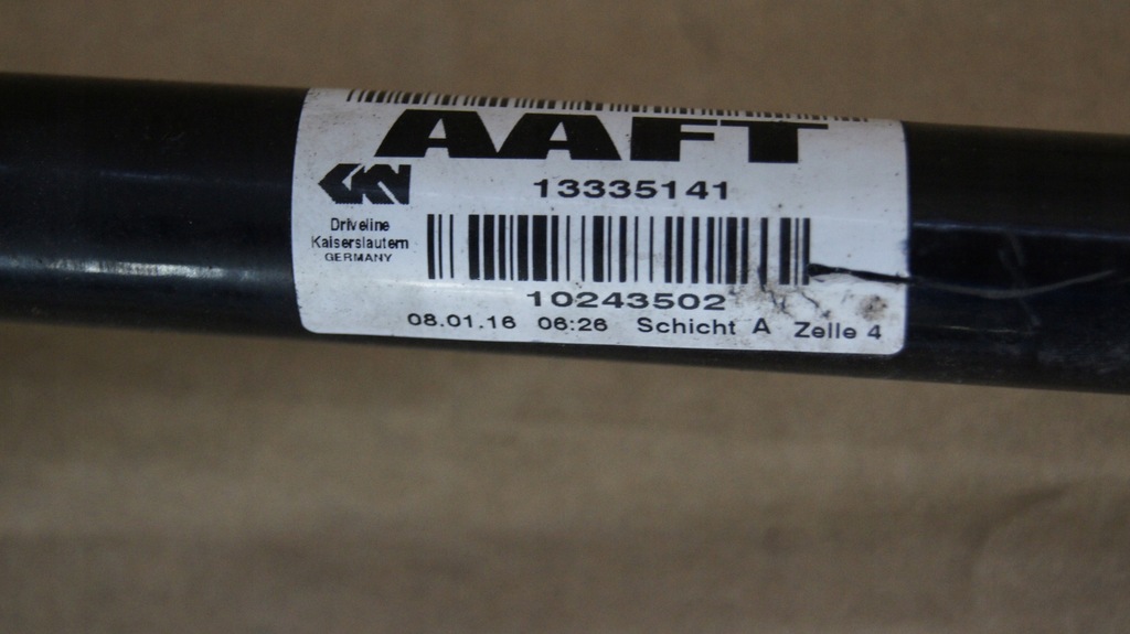фото №4, Opel astra j привідний вал правий перед