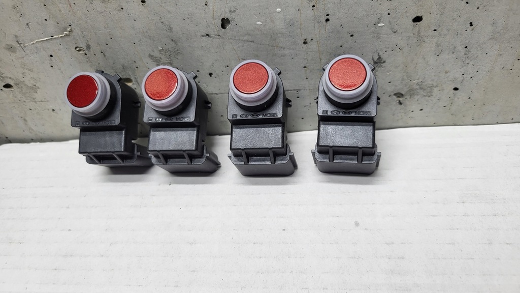 фото №8, Датчик парковки заднего вида pdc hyundai kia оригинальный номер 99310-d4000 wr6 красные nowe