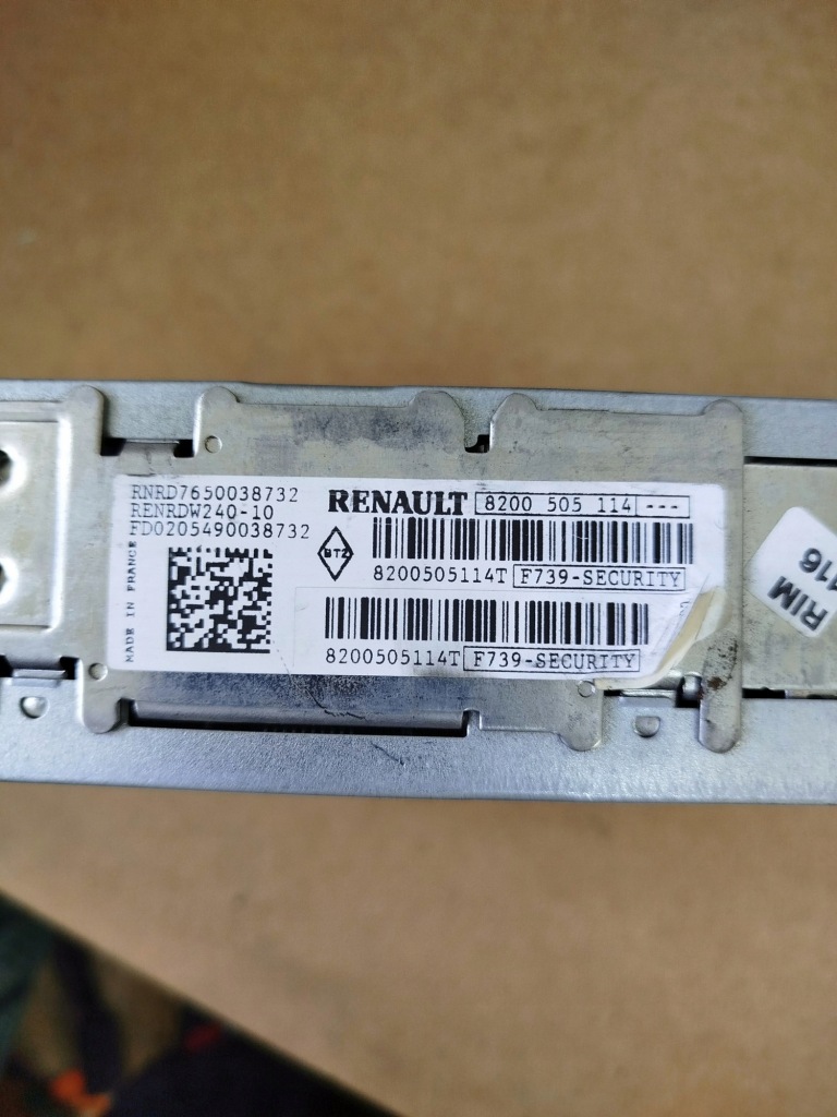 фото №4, Радио проигрыватель cd заводской renault scenic ii 8200505114