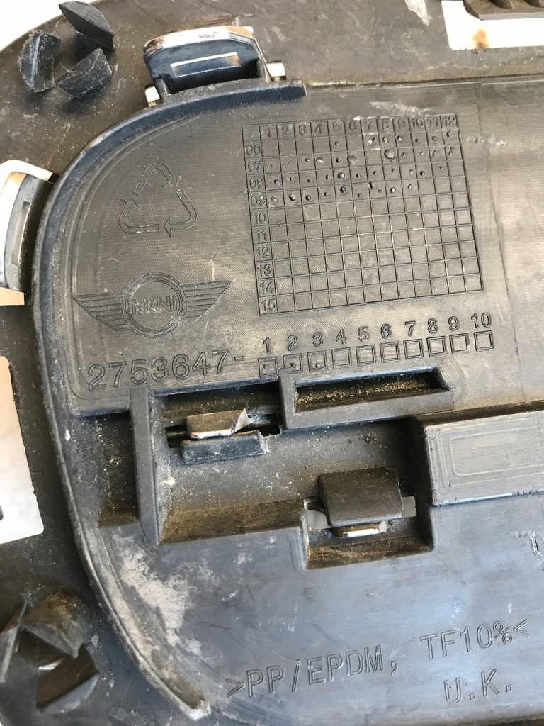 фото №5, Решітка бампера середня mini cooper r55 r56