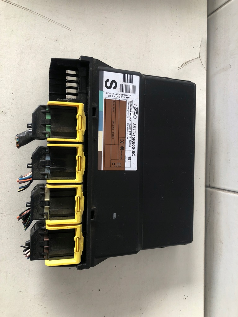 фото №7, Блок управления набор стартовый ford mondeo mk3 6s71-12a650-ea