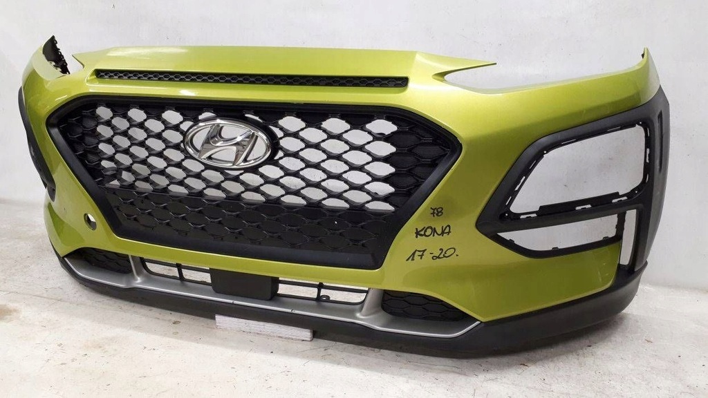 фото №7, Hyundai kona 2017- 2020 бампер перед 86511-j9000