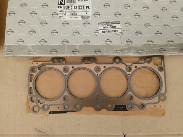 фото №1, Nissan pathfinder 2.5 dci прокладка головки oryg.