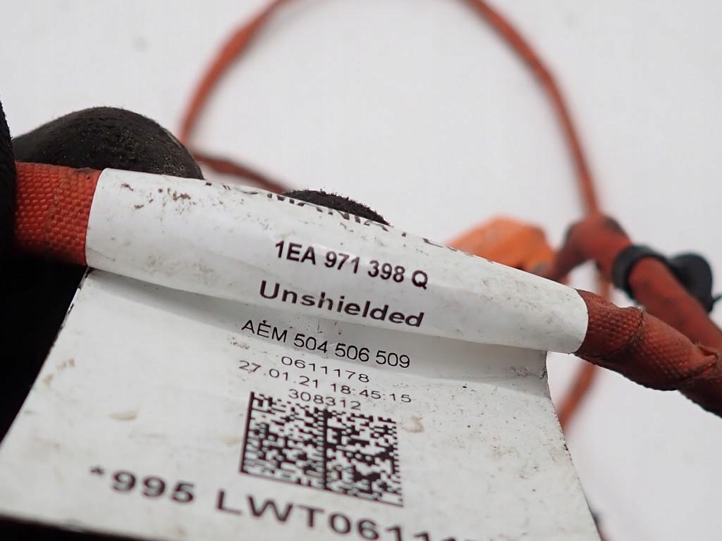 фото №12, Джгут електропроводка двигуна акумулятора 1ea971398q born vw id3 id.3 pro 21r