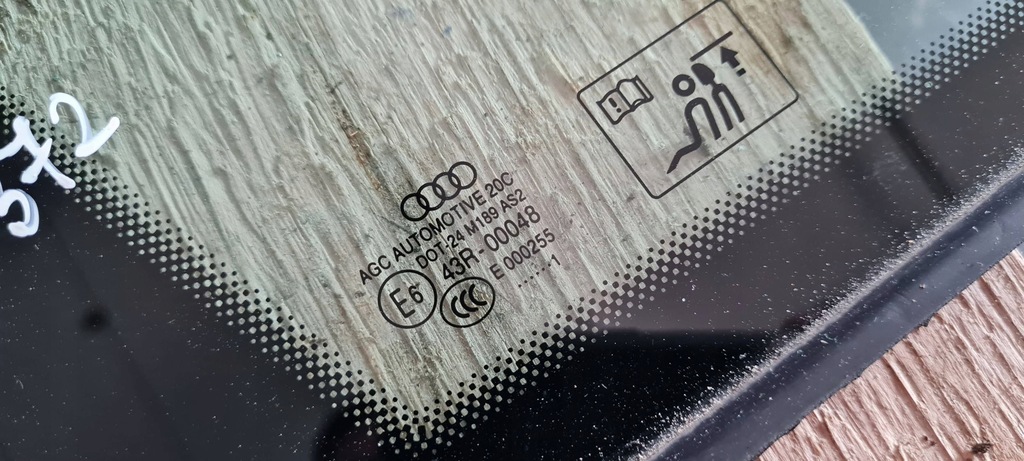 фото №8, Q5 8r скло кузовна ліва лівий задня задня w крила 2011r 11r