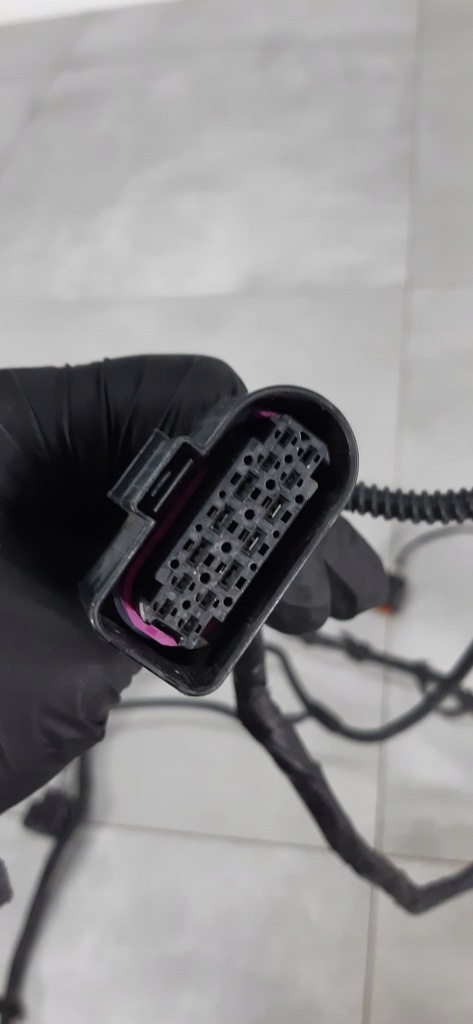 фото №7, Volkswagen t5 t6 електропроводка джгут бампера перед 7e0971114an