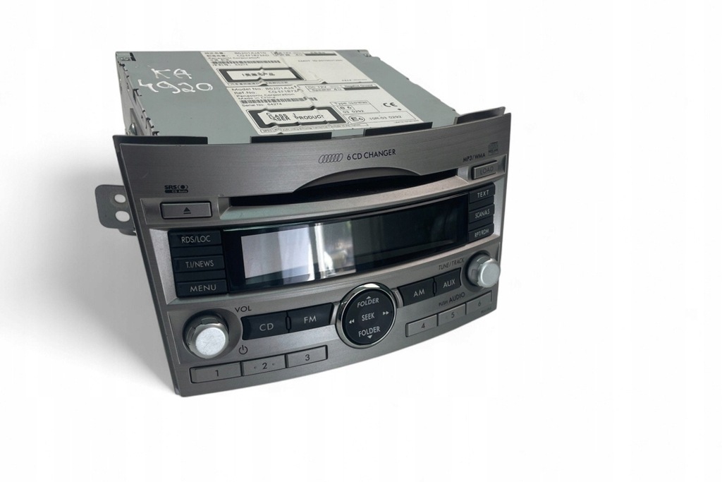 фото №8, Радио bez навигации subaru legacy v bm 86201aj410 2010