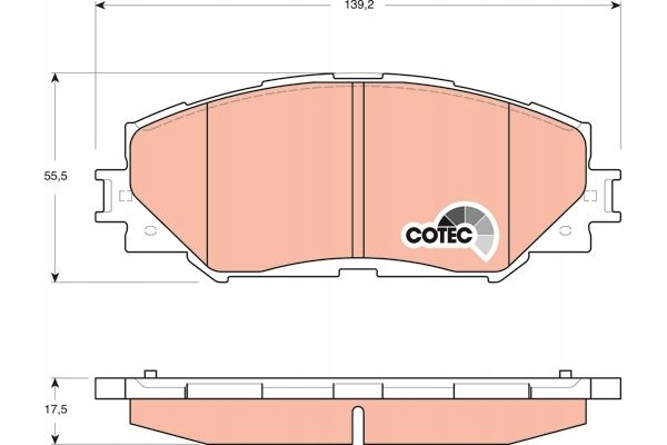 фото №13, Тормозные колодки ham. toyota перед auris corolla urban cruis