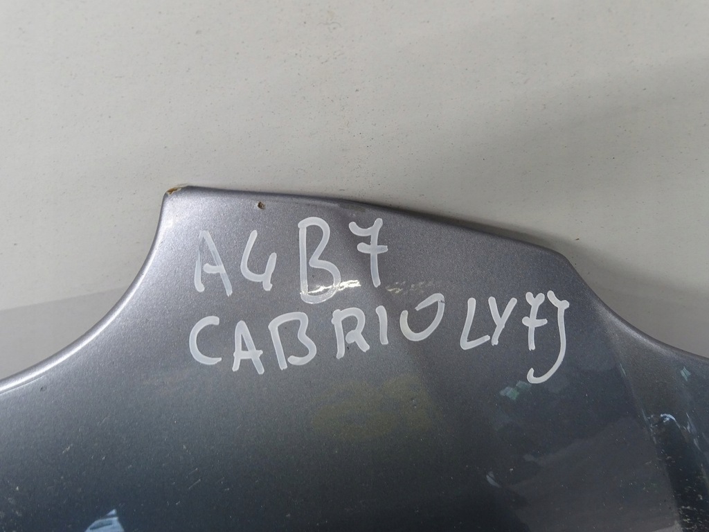 фото №10, Капот крышка двигателя audi a4 b6 cabrio ly7j