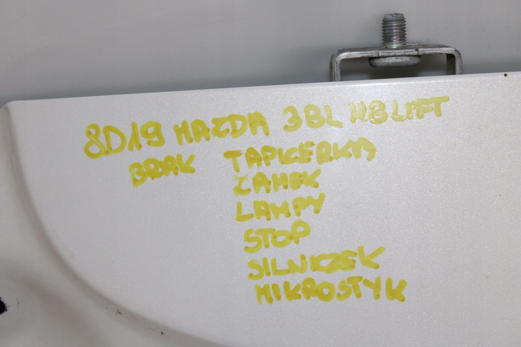 фото №12, Mazda 3 bl hb 08r- кришка багажника багажника задня задня 34k