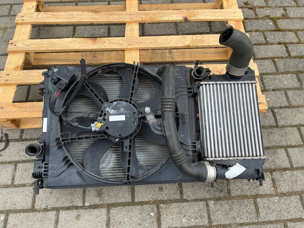 фото №1, Renault scenic iv 1.6 dci комплект радіатор вентилятор