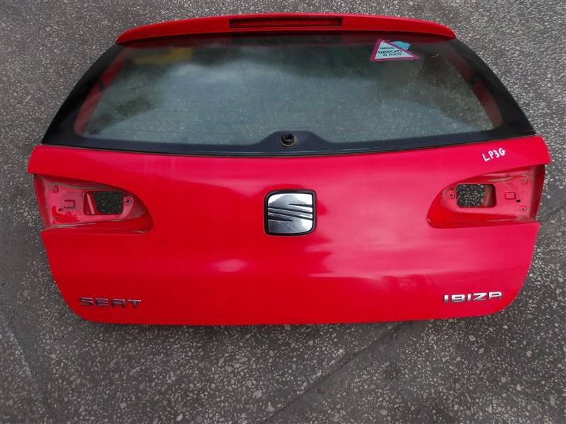 фото №2, Крышка багажника задняя seat ibiza iii lp3g