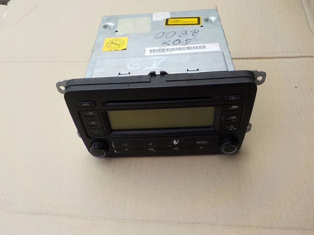 фото №1, Радио cd vw golf v 1k0035186l