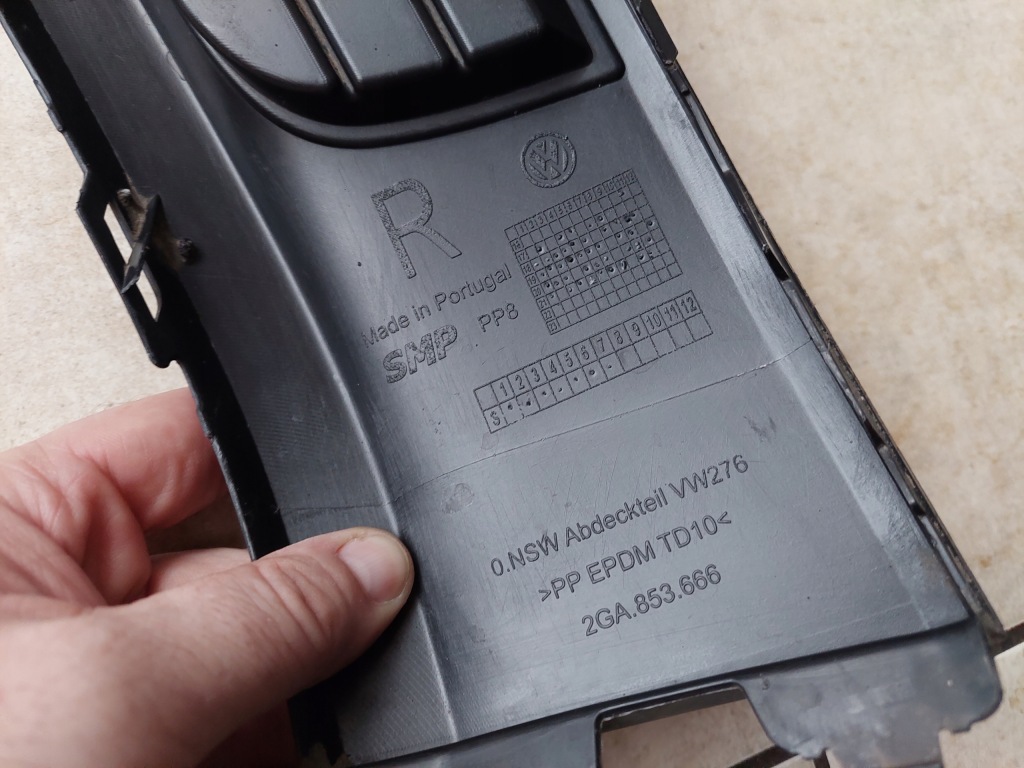 фото №5, Решётка бампера - правая - vw t-roc - 2ga