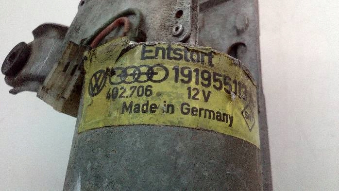 фото №6, Механизм моторчик дворник golf ii 191955113a