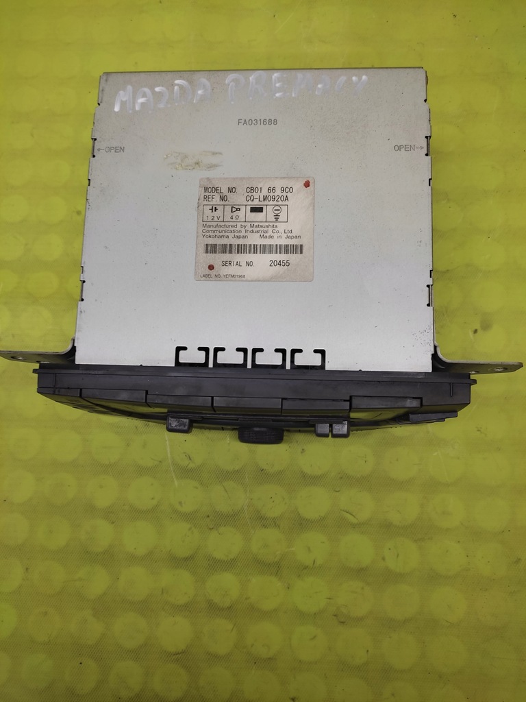 фото №2, Mazda premacy радіо програвач cb01669c0
