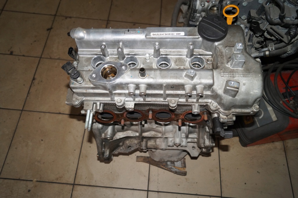 Купить Двигатель hyundai kia 1.6 gdi g4la повреждённый