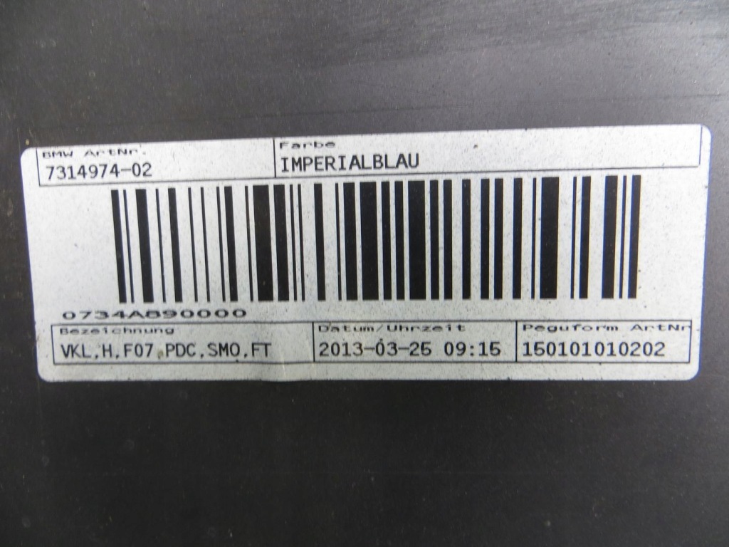 фото №15, Bmw 5 f07 gt бампер задня задній a89 09-