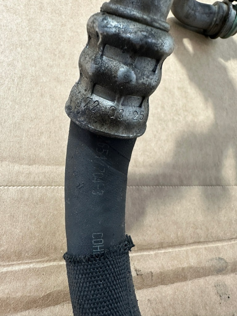 фото №15, Шланг масляний, дроти радіатора оливи, масляні mercedes cl w216 6.3 amg