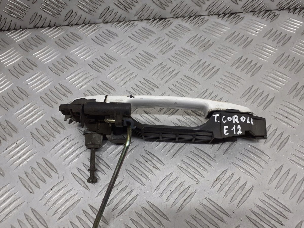 фото №3, Ручка левая передняя наружная toyota corolla e12