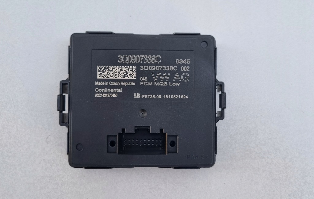 фото №1, Модуль комфорту volkswagen оригінальний номер 3q0907338c