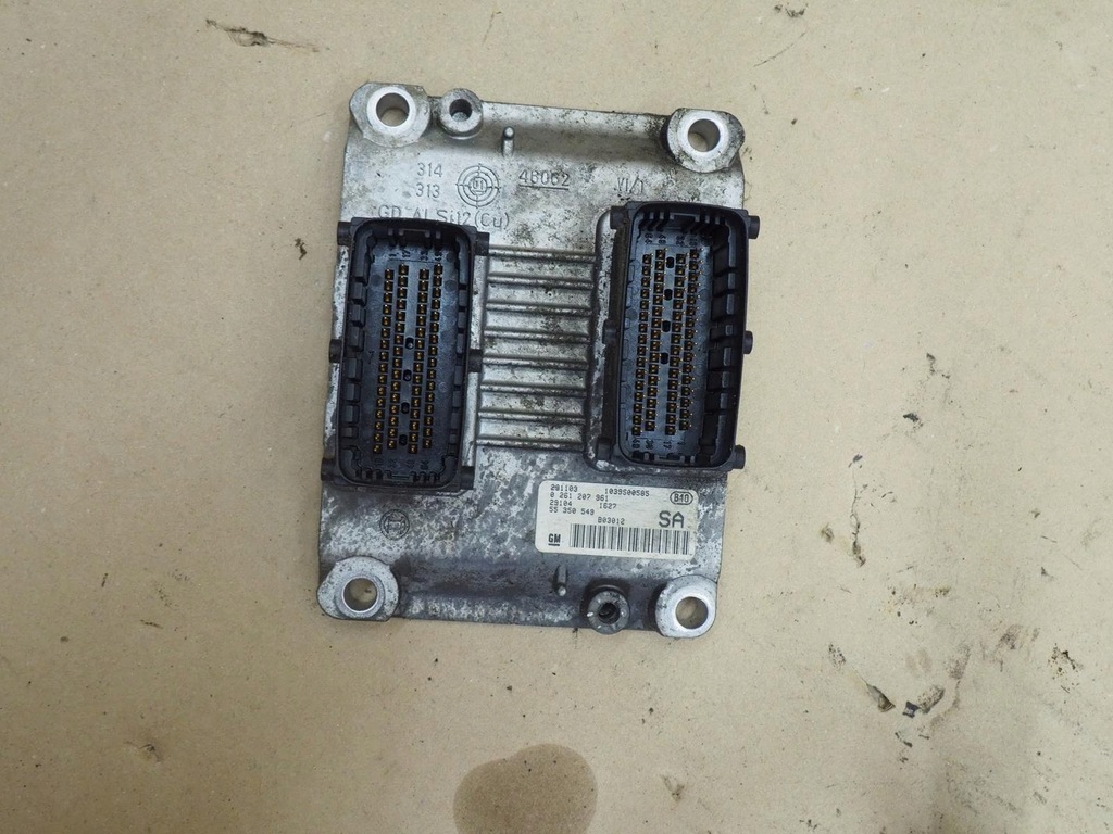 фото №10, Блок керування двигуна opel agila 55350549 sa 1.0 z10xe