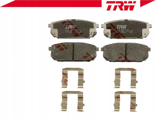 фото №3, Тормозные колодки тормозные kia задняя sorento trw