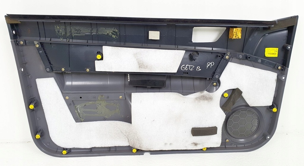 фото №8, Обшивка обивка дверь правый перед hyundai getz 3d