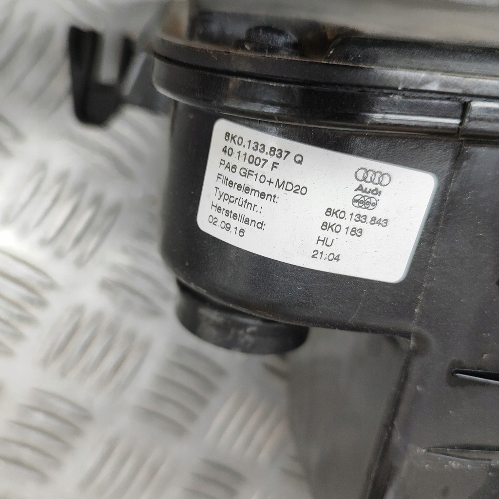 фото №6, Audi a5 2017 корпус фильтра воздуха