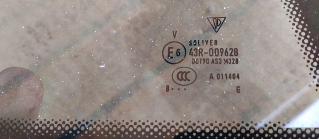 фото №5, Стекло кузовная правая porsche 911 991 991543112