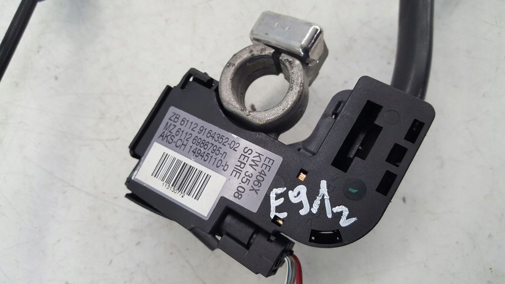 фото №4, Клемма минусовая 9123570 bmw e91 lift