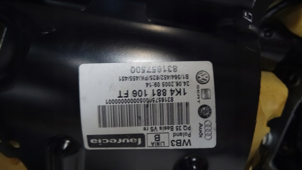 фото №6, Сиденья заднее сиденье vw golf 6 vi hb 5d материал