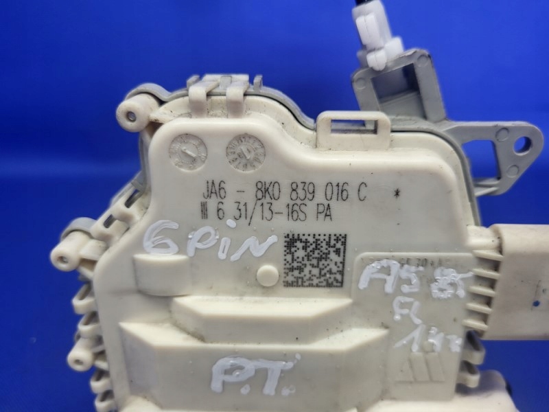 фото №6, Замок дверь правый задняя audi a5 8t 6pin