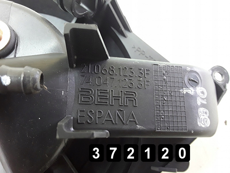 1997 citroen xsara вентилятор двигуна вентилятор обігрівача 210681233f Зі Шроту