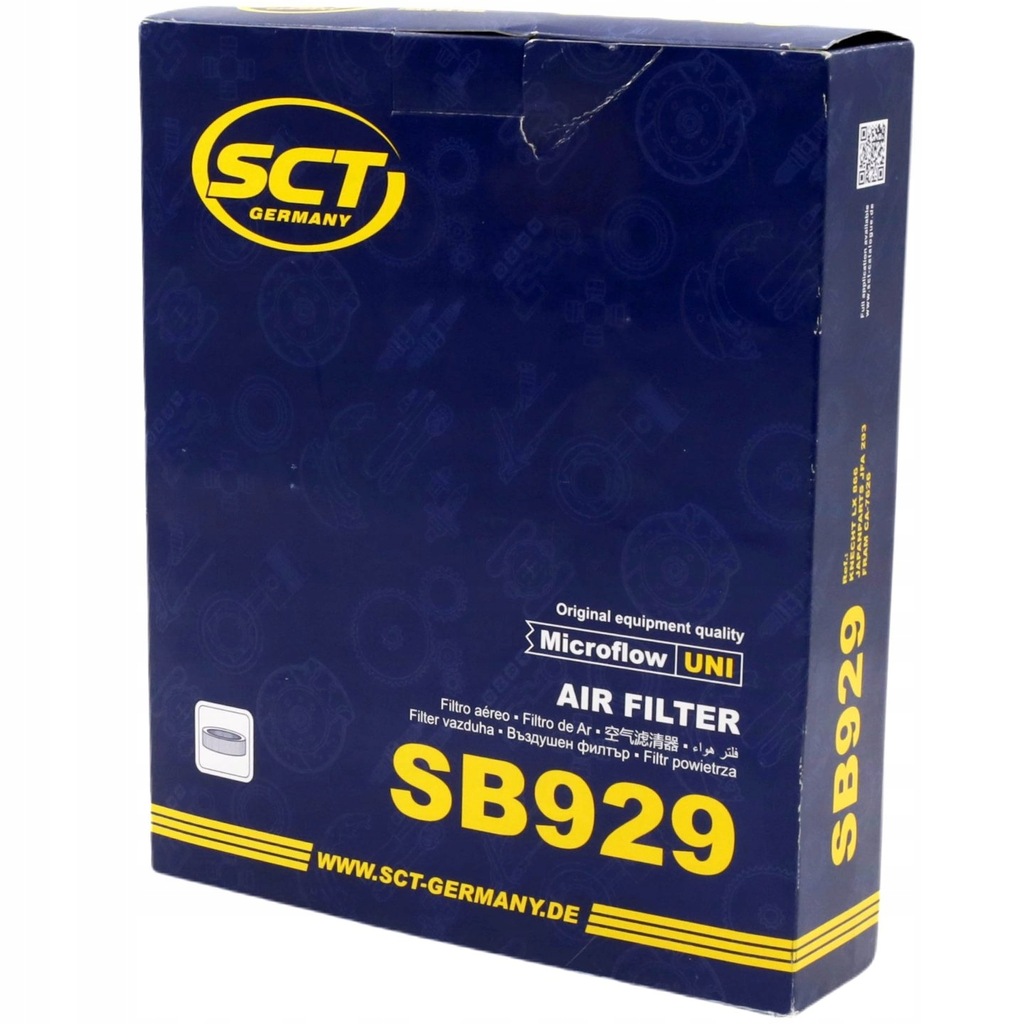 фото №4, Фильтр воздуха sct sb929