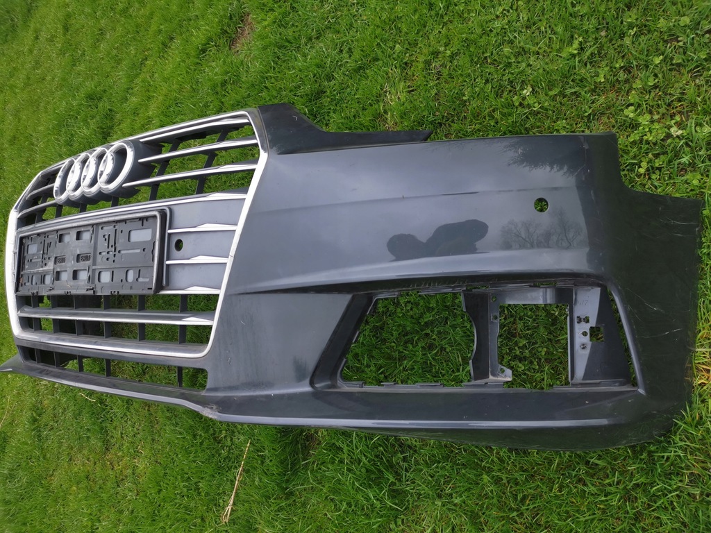 фото №11, Бампер перед решітка радіатора хром audi a4 b9 8w0 15-18