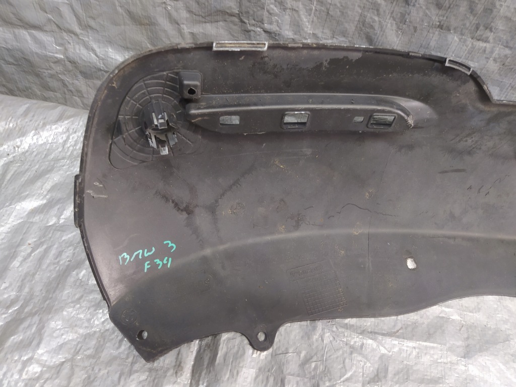 фото №10, Накладка диффузор бампера bmw 3 f34 51128057175