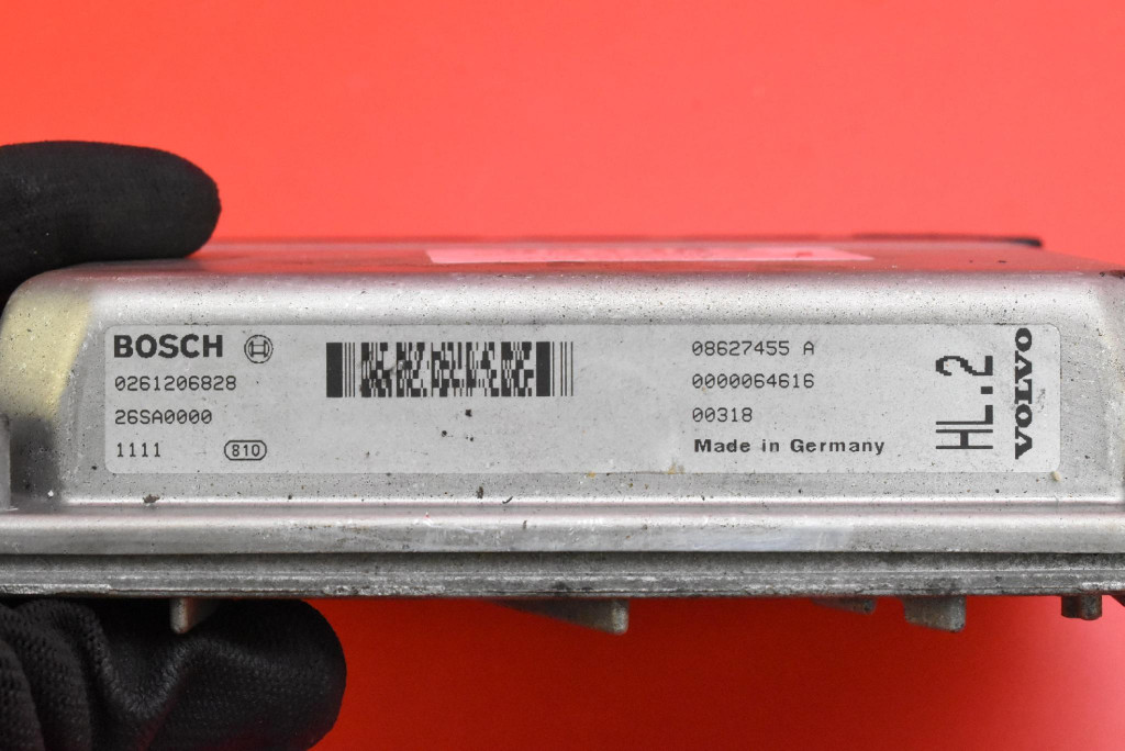 фото №8, Блок керування бортовий комп'ютер двигуна 08627455a 0261206828 volvo s80 1 i 2.4 t 200 km