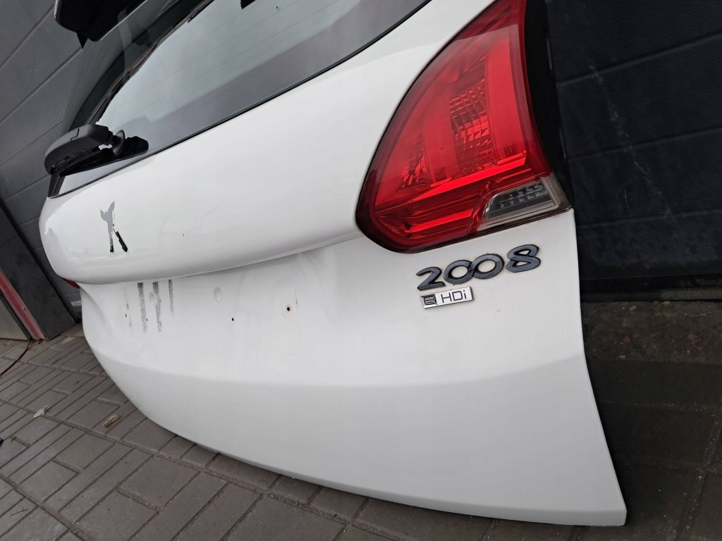Peugeot 2008 i задня кришка багажника багажника w kolorze ewp 2014 Київ