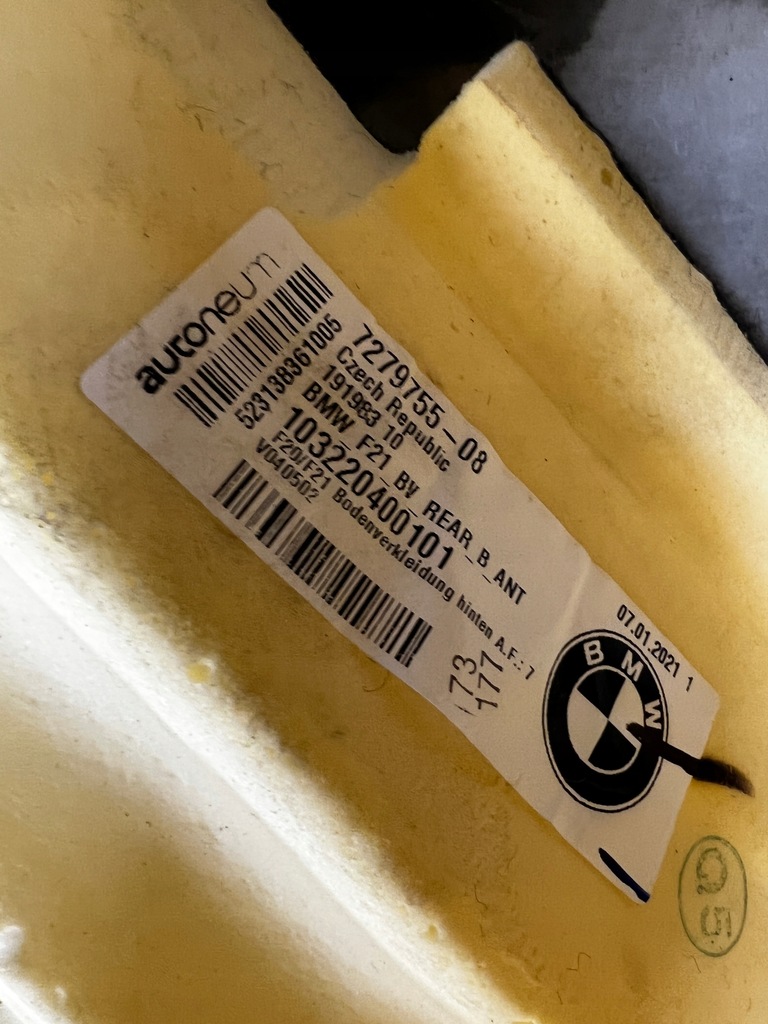 фото №12, Комплектна обшивка килимок перед задня bmw f22 f87 m2 m240