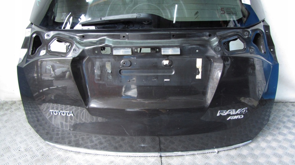 фото №4, Toyota rav-4 iv крышка багажника багажника 4u5 12-