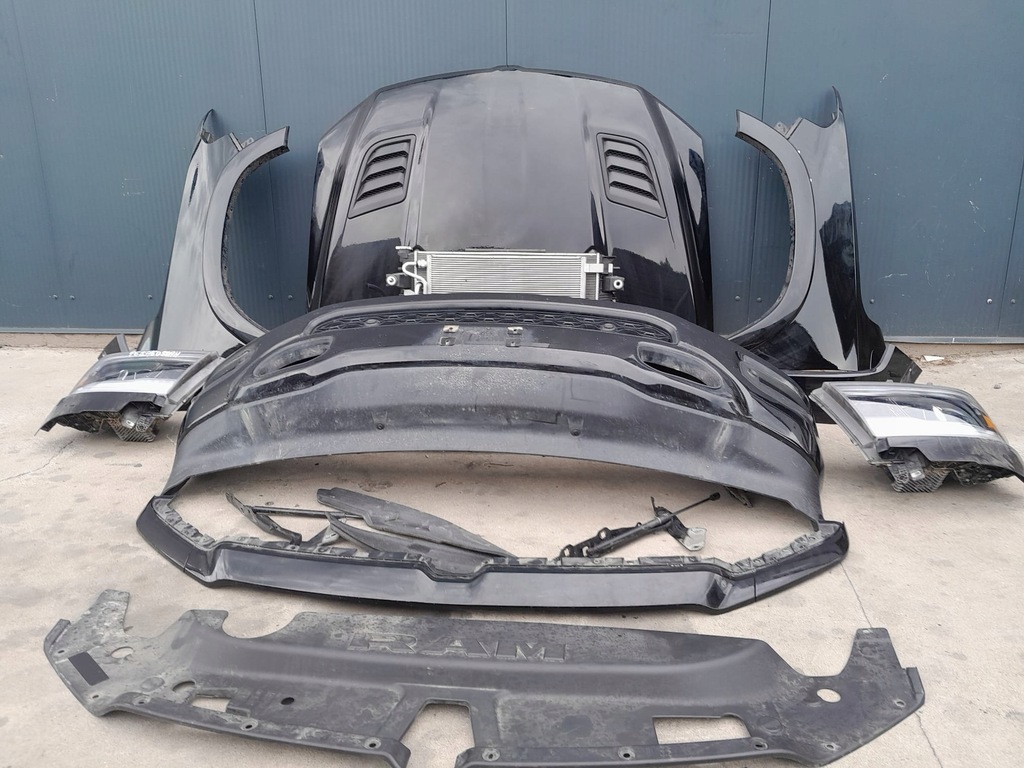 фото №1, Перед kompletny бампер капот dodge ram