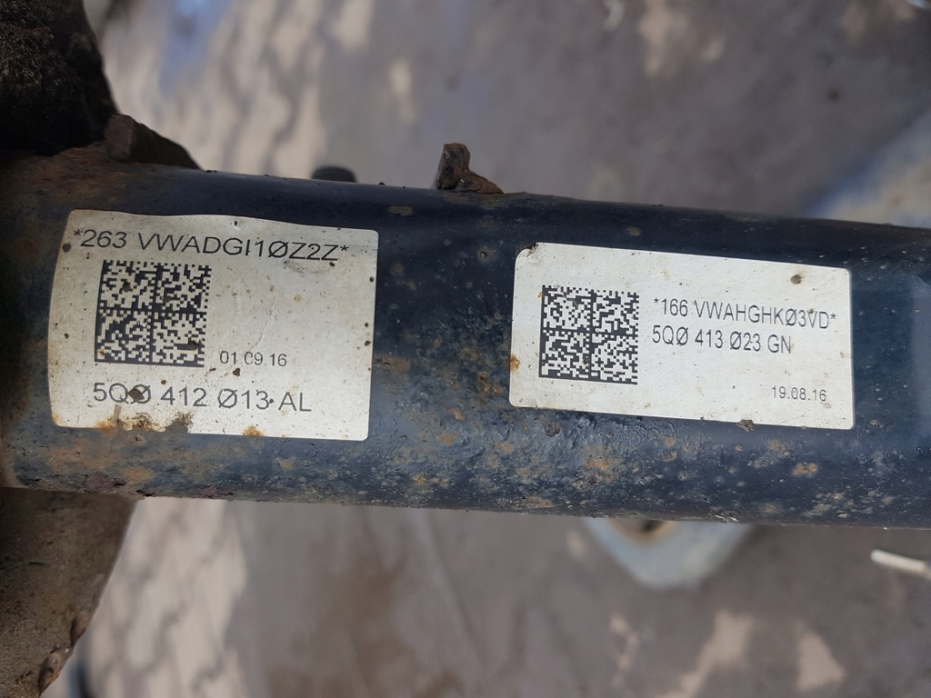 фото №6, Skoda octavia 3 iii 13-16r scout 2.0 tdi амортизатор поворотный кулак правая перед