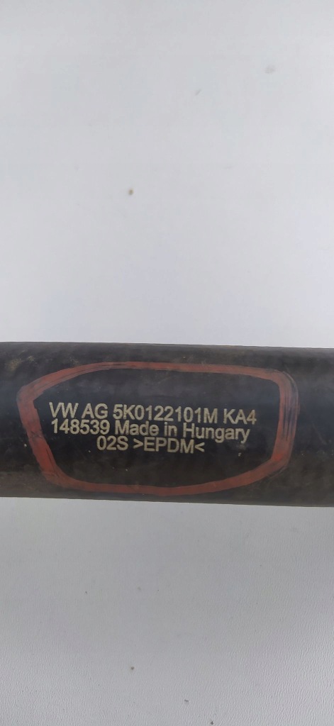 фото №2, Шланг wody vw jetta vi 5c 2.0 tdi 5k0122101m org