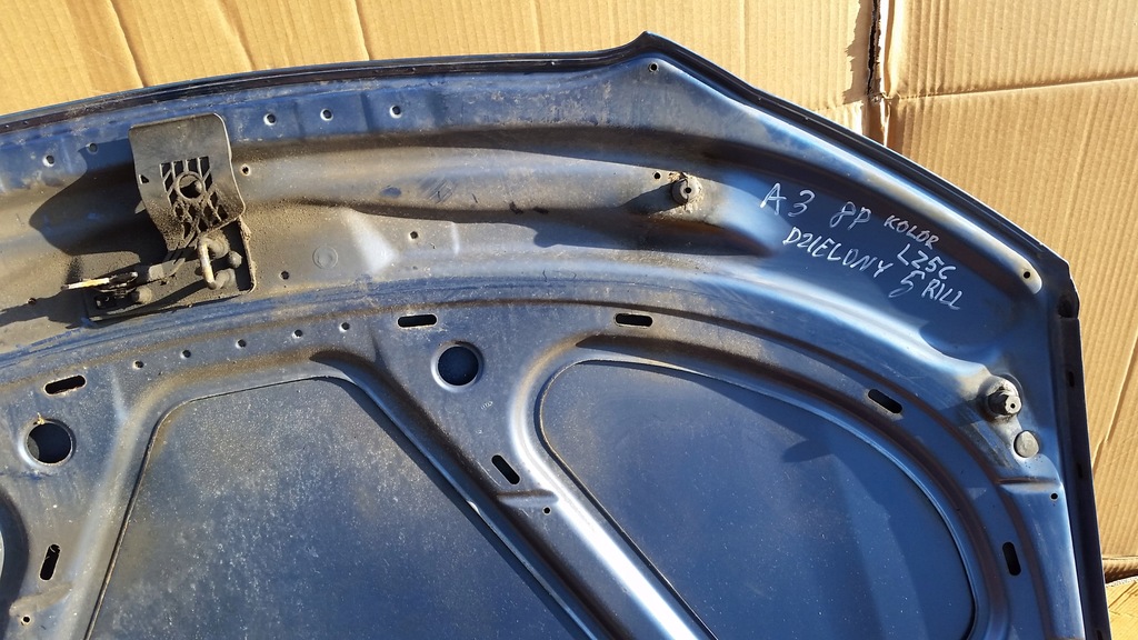 фото №12, Капот передня audi a3 8p 03-05 lz5c